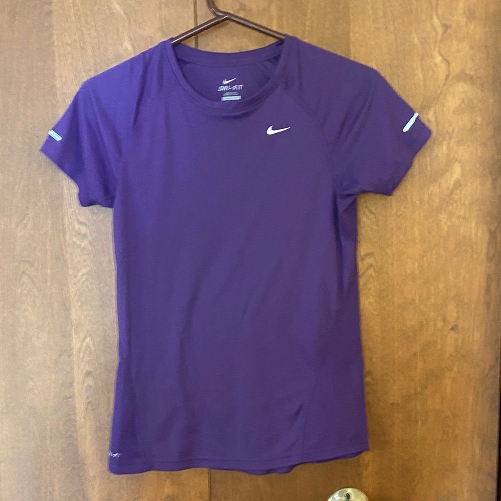 Nike Women's Short Sleeve Purple Tee